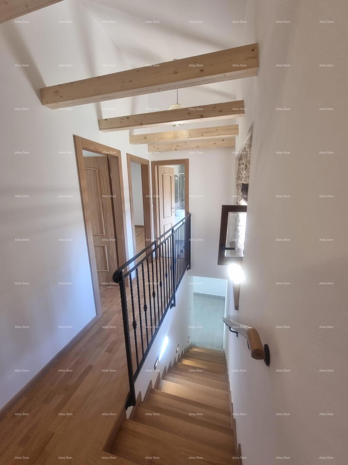 In vendita casa ristrutturata, Barban