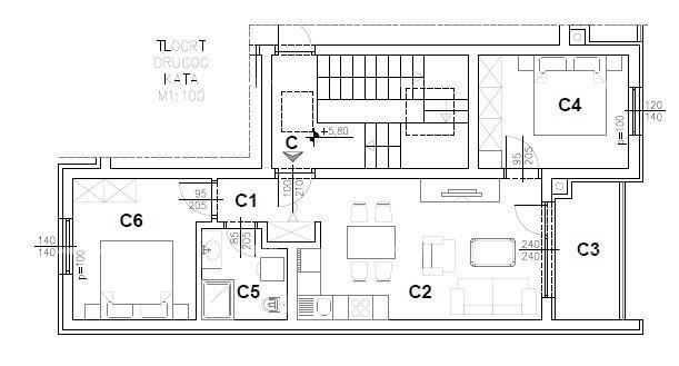Vendita - Appartamento moderno in un nuovo complesso residenziale privato a Šijana, Pola! E-C