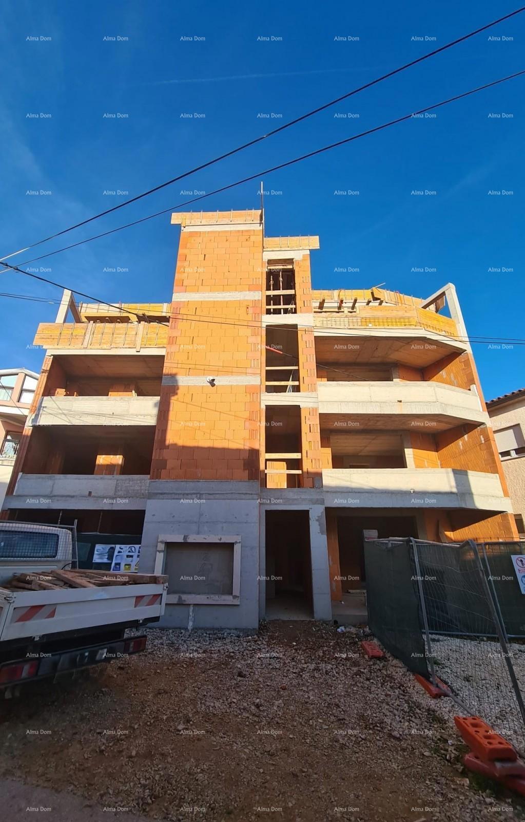 Vendita - appartamento con terrazza in costruzione, nuovo progetto residenziale, Ližnjan!