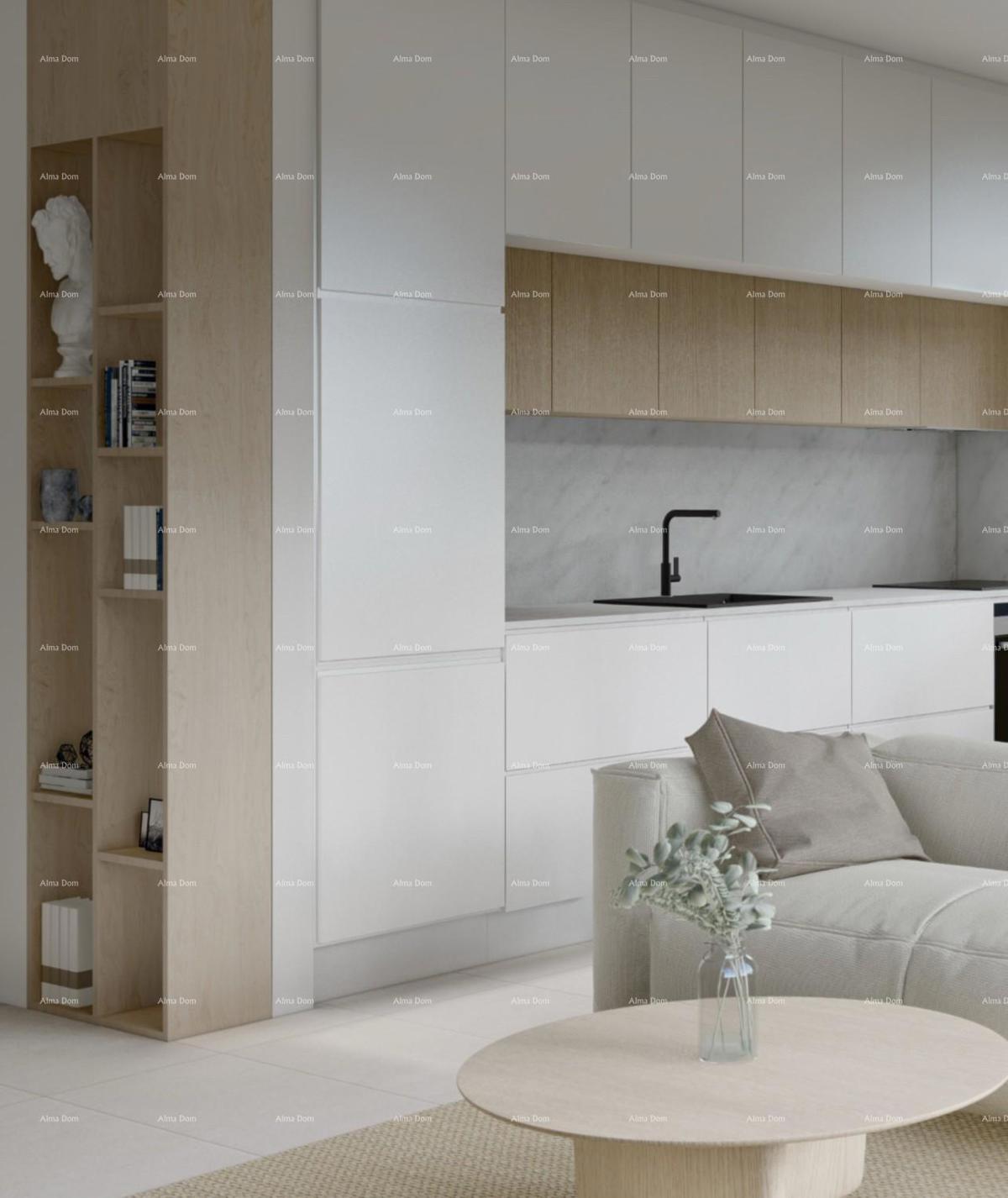 Vendita - Appartamento in costruzione con giardino e posto auto, vicino al villaggio di Rovigno!