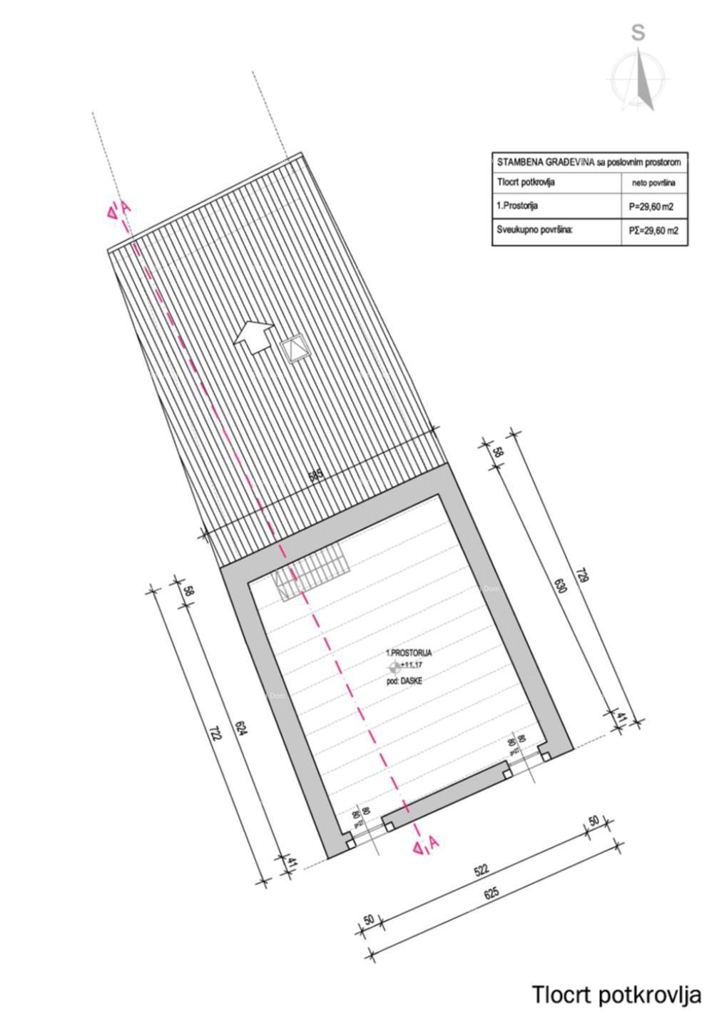 Eccellente opportunità! Vendita di un edificio residenziale con spazio commerciale e giardino, nel centro di Vodnjan!