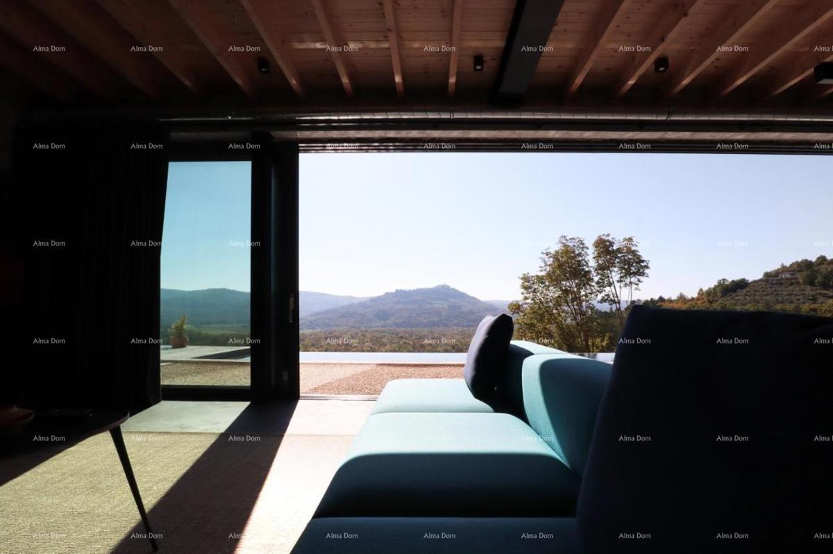 Lussuosa villa con vista su Motovun!