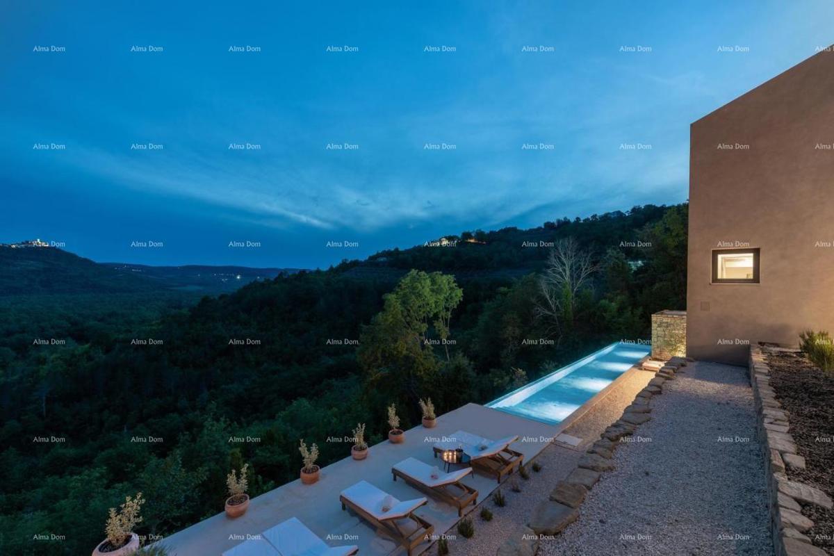 Lussuosa villa con vista su Motovun!