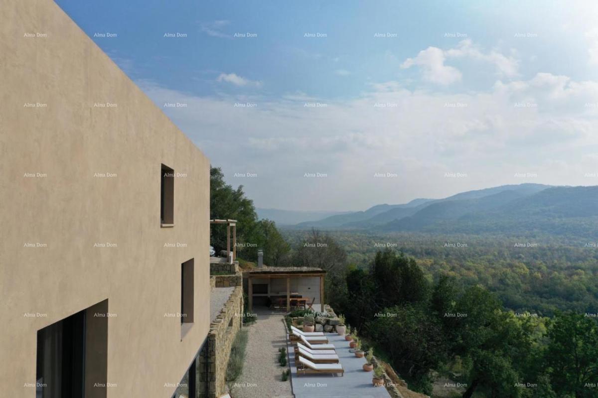 Lussuosa villa con vista su Motovun!