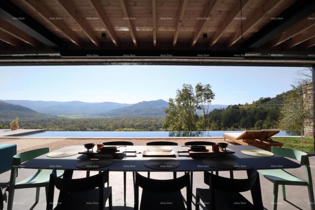 Lussuosa villa con vista su Motovun!