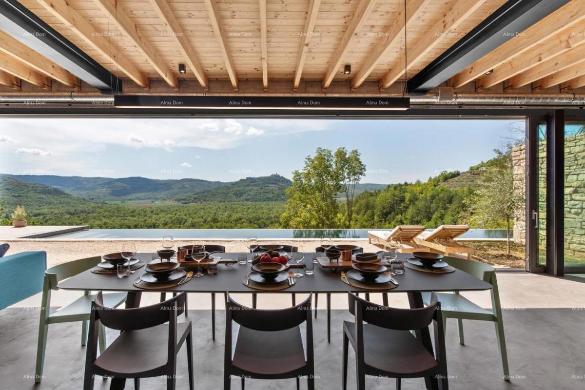 Lussuosa villa con vista su Motovun!