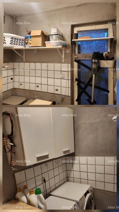 Vendita di due appartamenti al piano terra di una casa con giardino