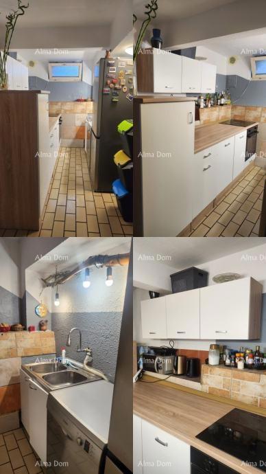 Vendita di due appartamenti al piano terra di una casa con giardino