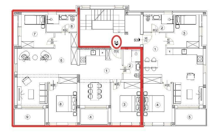 Vendita - appartamento in un nuovo progetto residenziale, Pula! S4