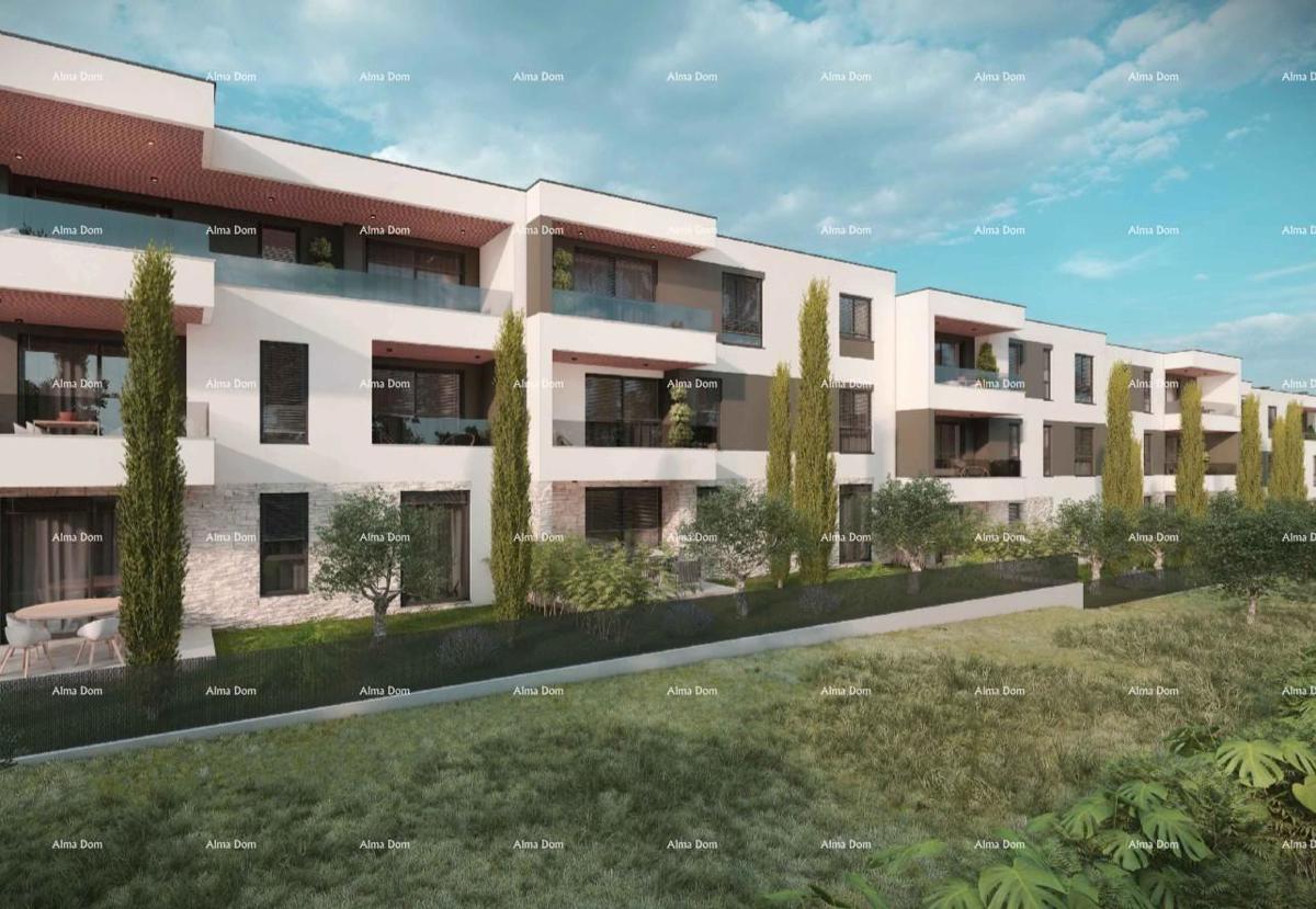 Nuovo progetto residenziale! Vendita appartamento con giardino, Pula! S1, Z2