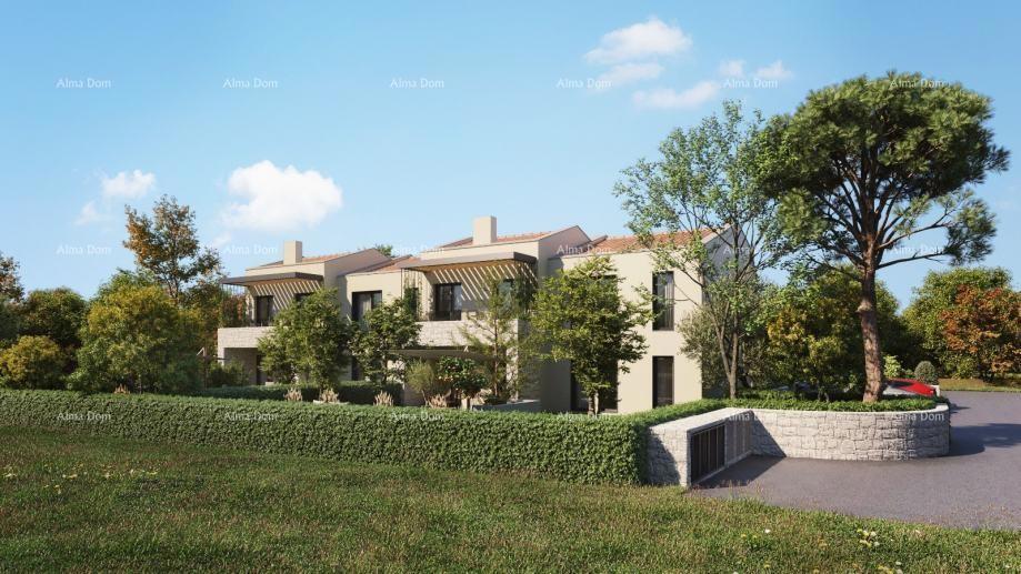 Poreč – appartamento con terrazza e giardino