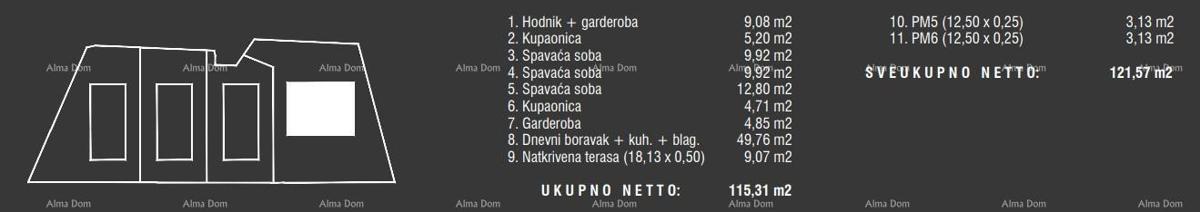Vendita di appartamenti in moderna nuova costruzione con piscina, Fažana!