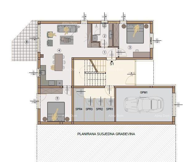 Vendita - appartamento al piano terra, in un nuovo complesso residenziale, Valdebek, Pola! Zg6 S1