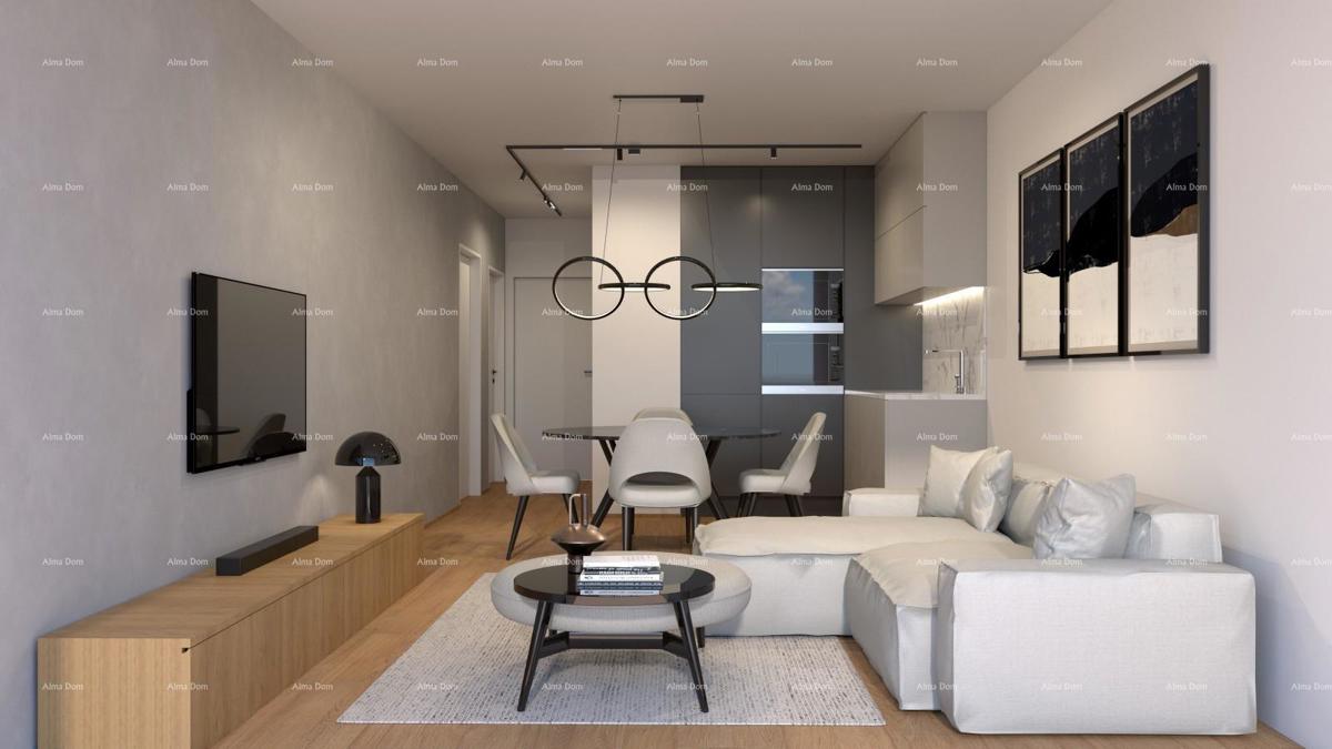 Vendita - Appartamento moderno in un nuovo complesso residenziale privato a Šijana, Pola! F-B