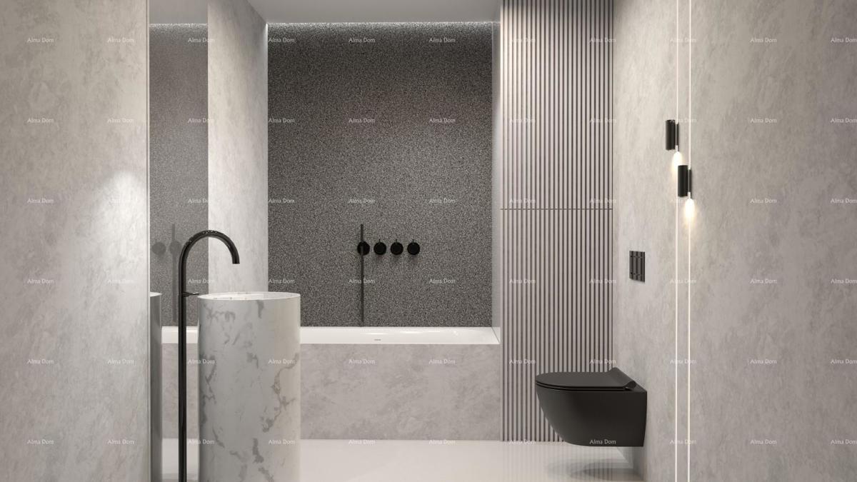 Vendita - Appartamento moderno in un nuovo complesso residenziale privato a Šijana, Pola! F-B