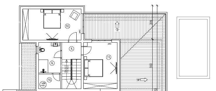 Moderna villa duplex con piscina in vendita, Kožljani, Barban!