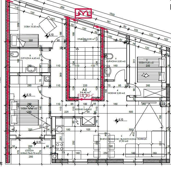Appartamento in nuova costruzione, Pola! Appartamento A4 ZgB