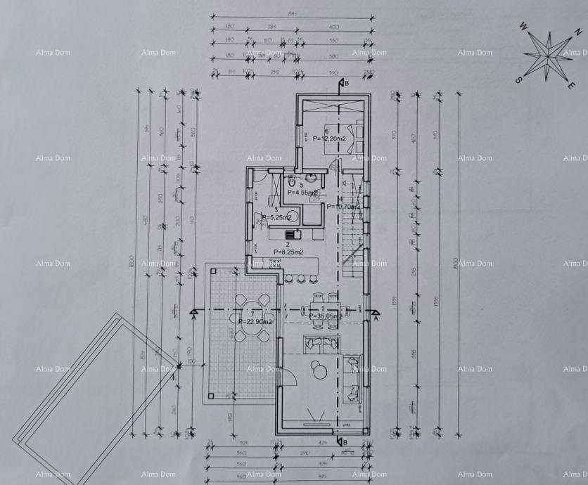 Sveta Nedelja, casa in stile istriano