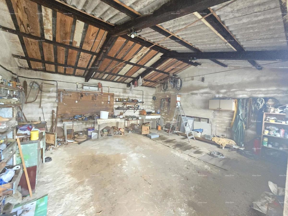 Autentica proprietà istriana vicino a Žminj – casa con grande potenziale!