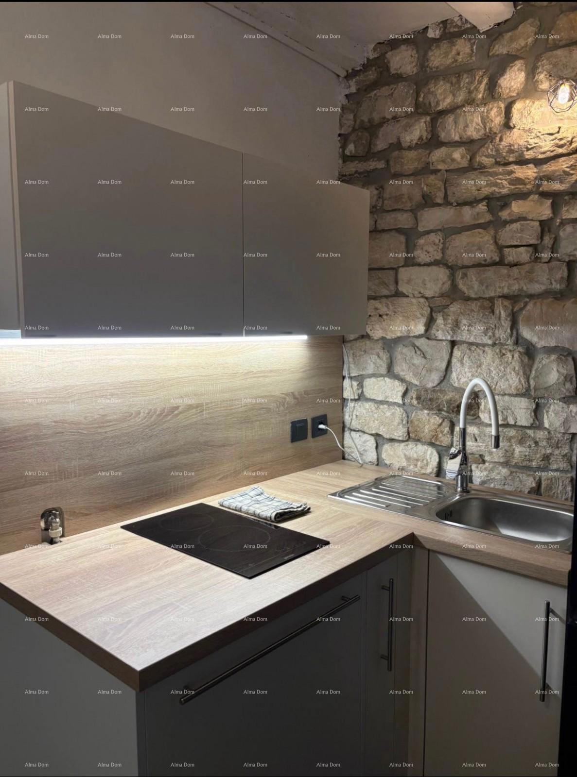 Vendita - appartamento ristrutturato nel centro storico della città, Rovigno!