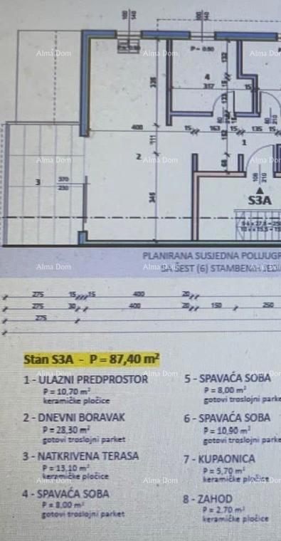 Umag! Lovrečica – nuova costruzione in ottima posizione.