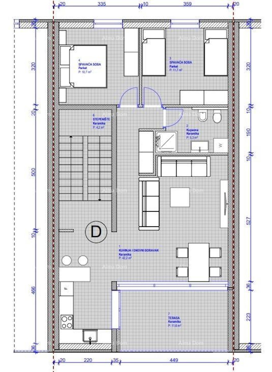 Vendita di appartamenti in costruzione, a 500 m dal mare e dalle spiagge, Umago, Zambratija!