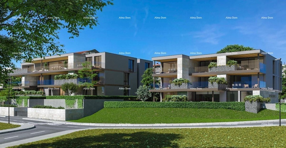 Appartamenti in vendita in un nuovo progetto residenziale in costruzione, Cittanova!