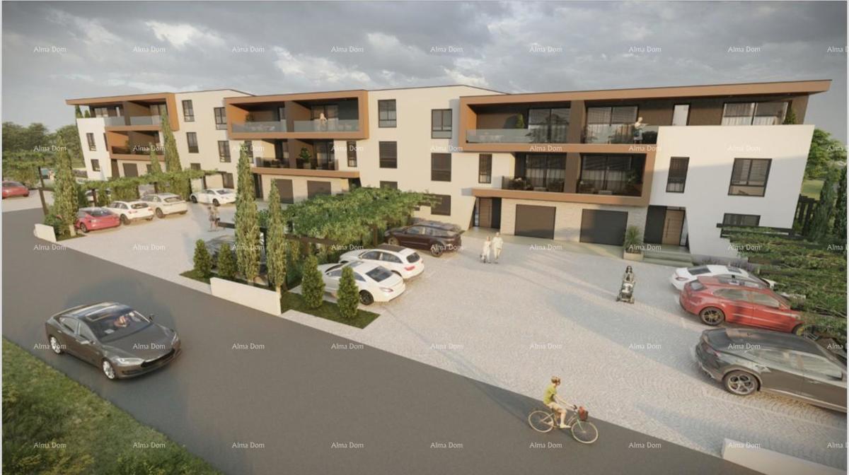 Appartamento in vendita in un complesso residenziale di nuova costruzione, vicino al centro di Pola!