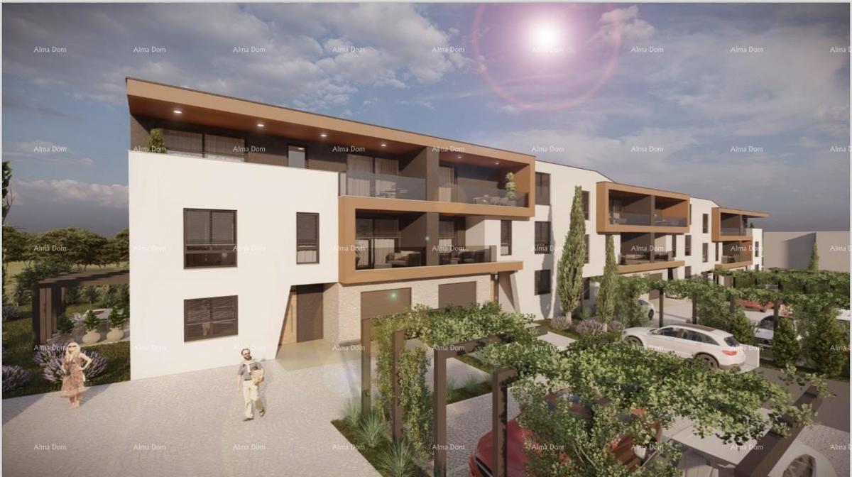 Appartamento in vendita in un complesso residenziale di nuova costruzione, vicino al centro di Pola!