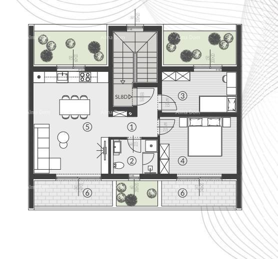 Appartamenti in vendita in un nuovo complesso residenziale, Štinjan!