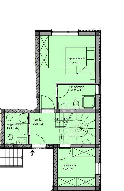 Lussuoso appartamento su due piani con vista mare