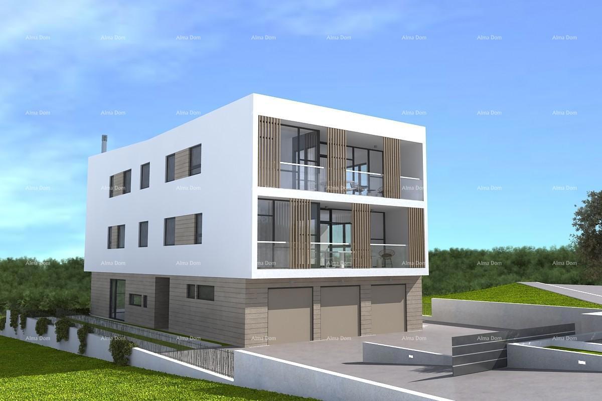 Nuovo complesso residenziale moderno, Rovigno! Appartamento su due livelli con posto auto e garage!