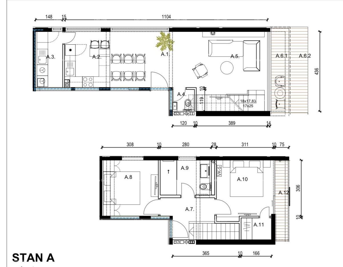 Nuovo complesso residenziale moderno, Rovigno! Appartamento su due livelli con posto auto e garage!