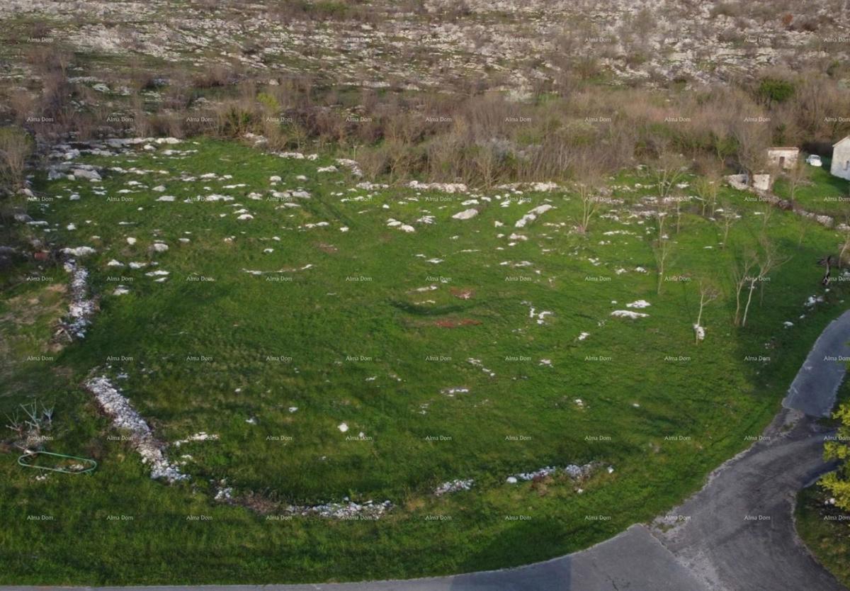 KRŠAN, Terreno edificabile ai piedi del Parco Naturale Učka - diversi lotti con vista sulla natura