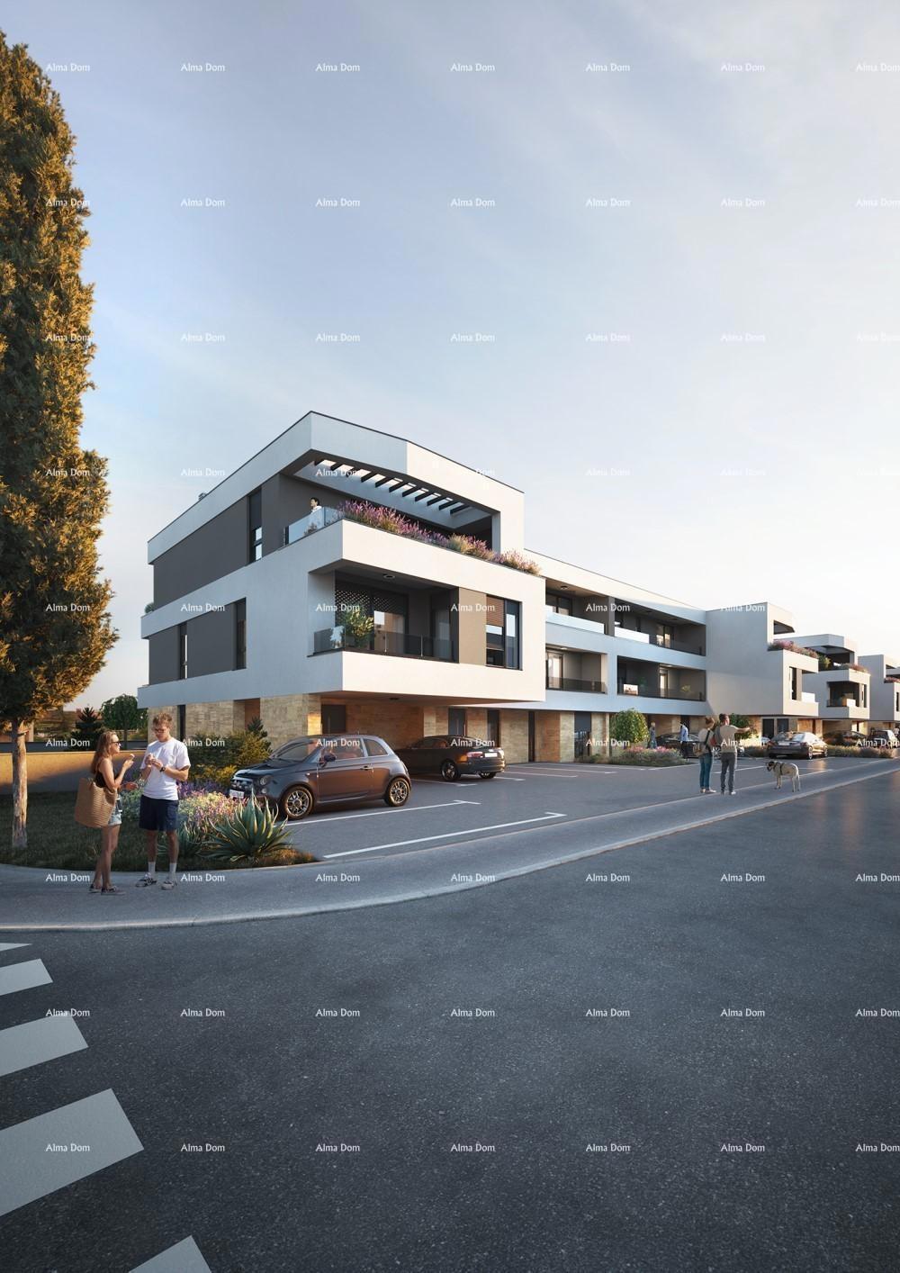 Vendita di appartamenti con posto auto in un nuovo complesso residenziale, Štinjan! SL9D
