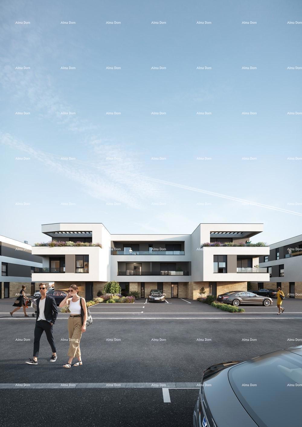 Vendita di appartamenti con posto auto in un nuovo complesso residenziale, Štinjan! SL9D