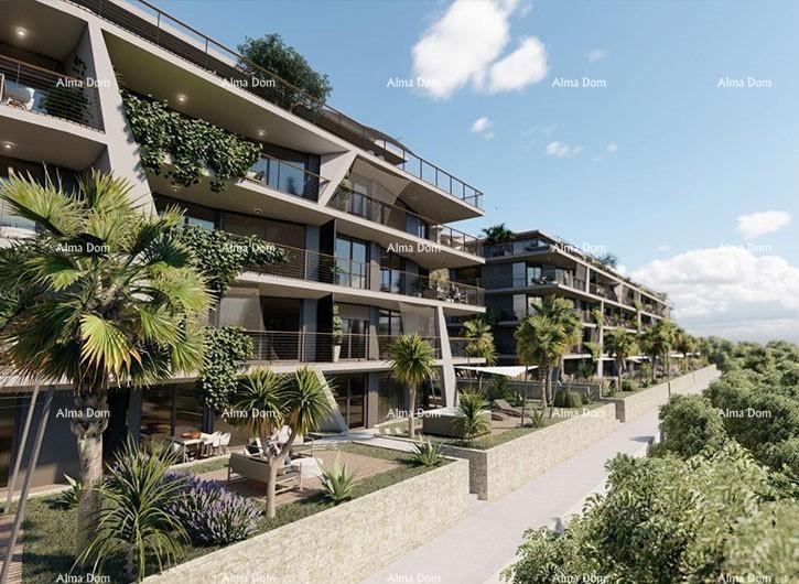 Vendita di appartamenti moderni in un edificio esclusivo con vista sulla marina, Pula!