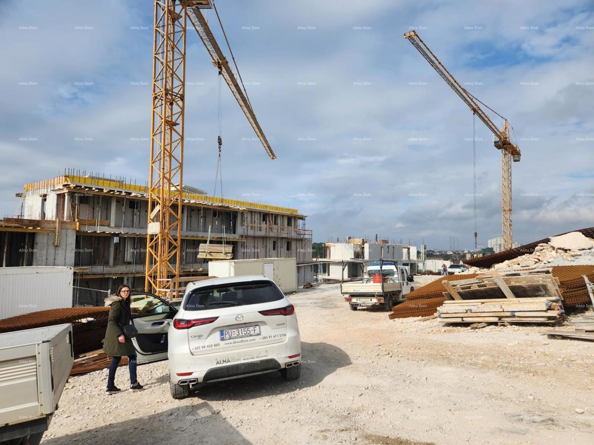 Vendita di appartamenti moderni in un edificio esclusivo con vista sulla marina, Pula!