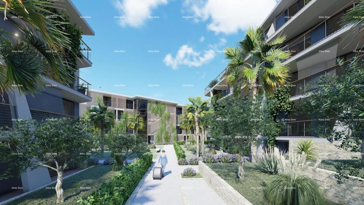 Vendita di appartamenti moderni in un edificio esclusivo con vista sulla marina, Pula!