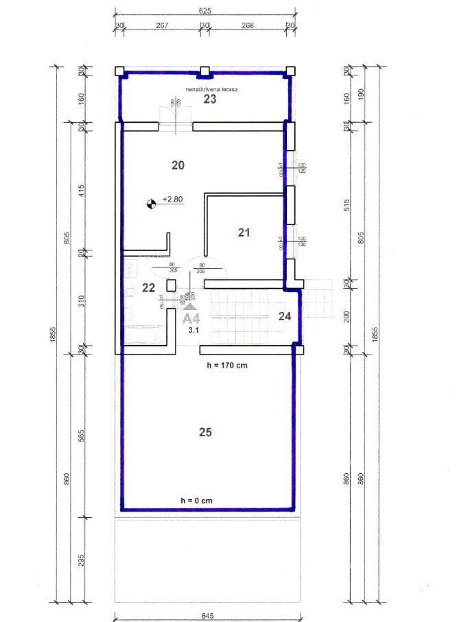 DUGA UVALA, appartamento, 40 m² + TERRAZZE!