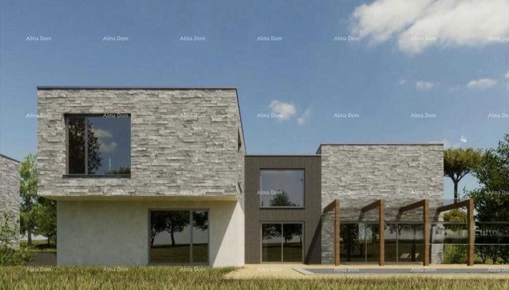 Vendita - terreno edificabile con permesso, la costruzione può iniziare subito! Kanfanar!