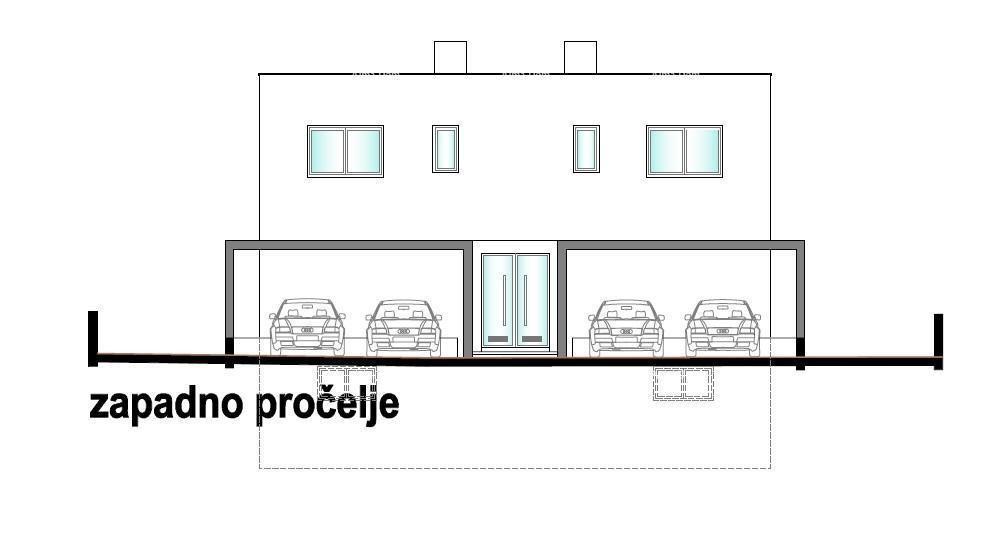 Ližnjan! Nuova costruzione! Appartamento con giardino piccolo.