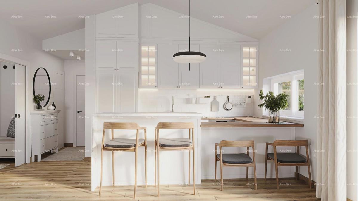 BARBAN, KOŽLJANI - Nuova costruzione / Duplex, parte sinistra. Luogo ecologico