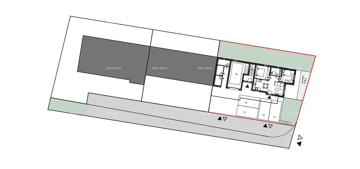 Vendita di appartamenti in costruzione - nuovo complesso residenziale, Pola! Appartamento A Zg. A3