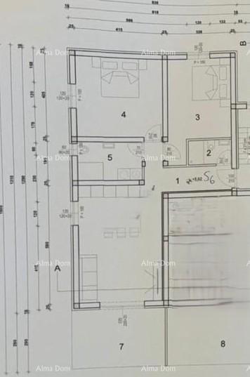 Novigrad – Novogradnja, appartamento di 81,22 m² con terrazza di 13 m².
