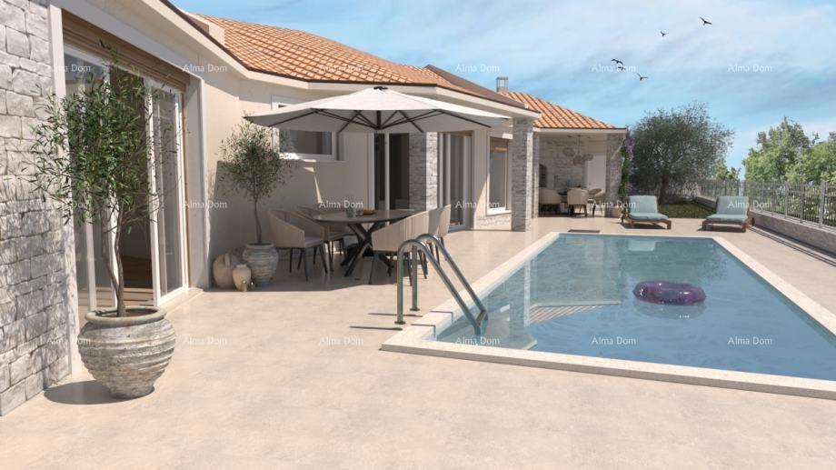 PRIZEMNICA CON PISCINA IN ISTRIA, TINJAN