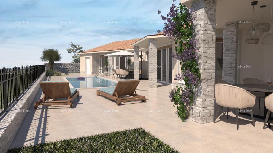 PRIZEMNICA CON PISCINA IN ISTRIA, TINJAN