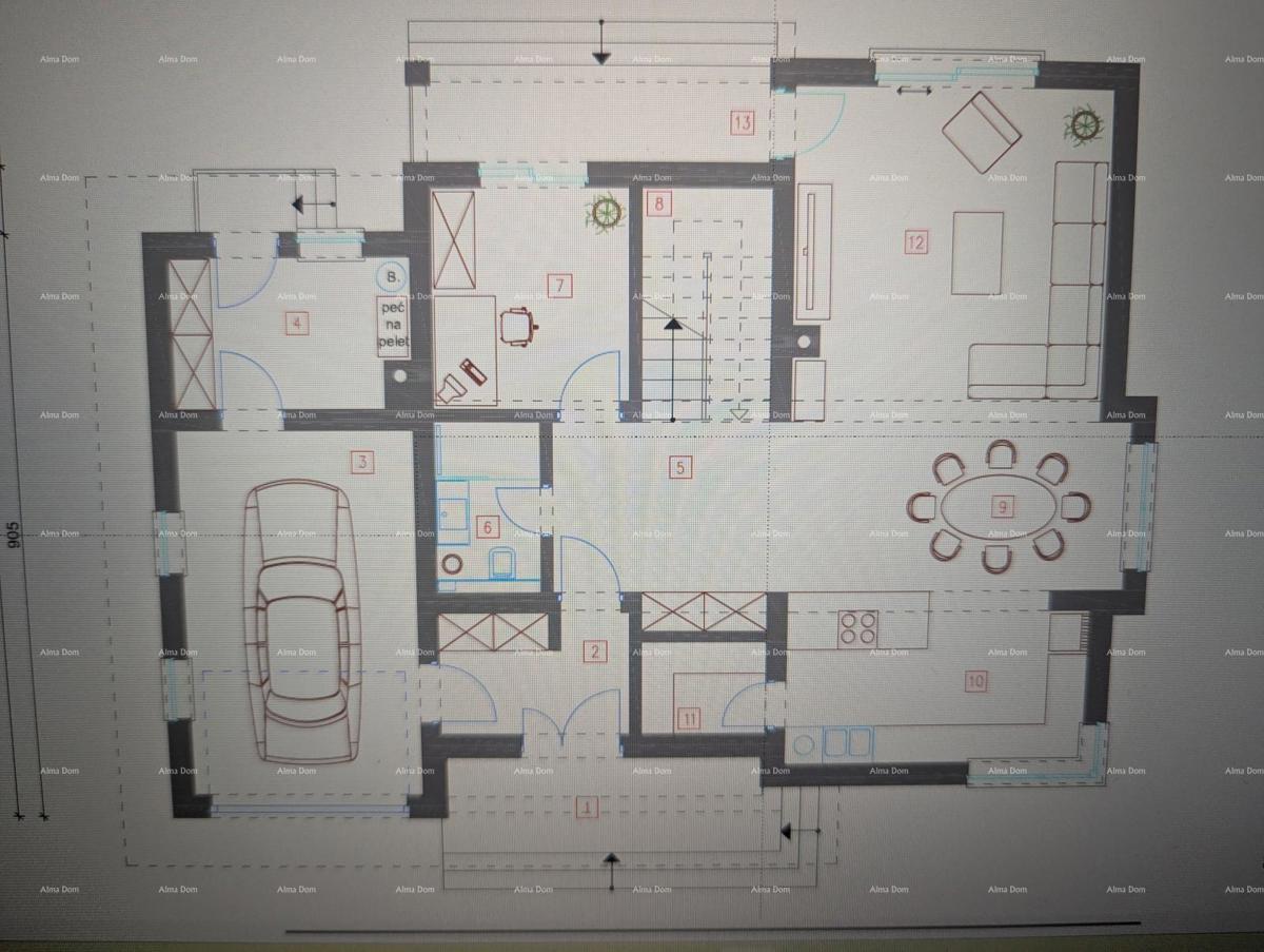 KRNICA – TERRENO EDILIZIO CON PERMESSO E PROGETTO