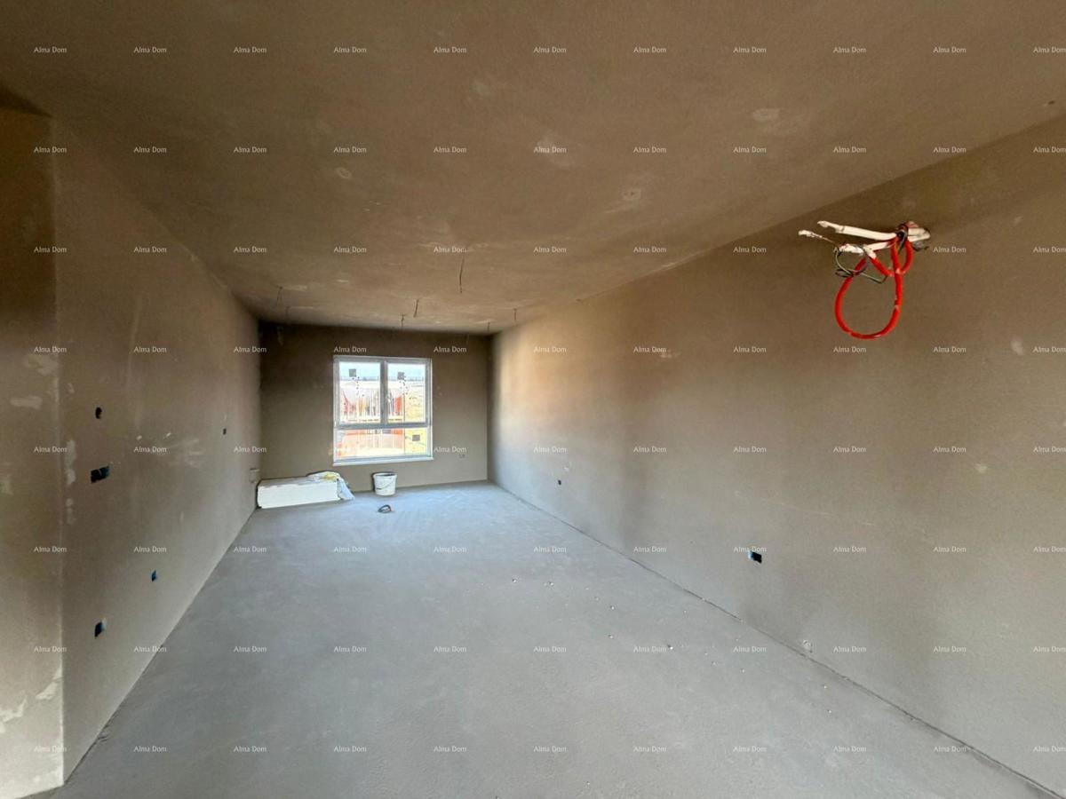 Penthouse, stanza con garage e posto auto, nel nuovo complesso residenziale, Valdebek, Pula! Zg6 S4