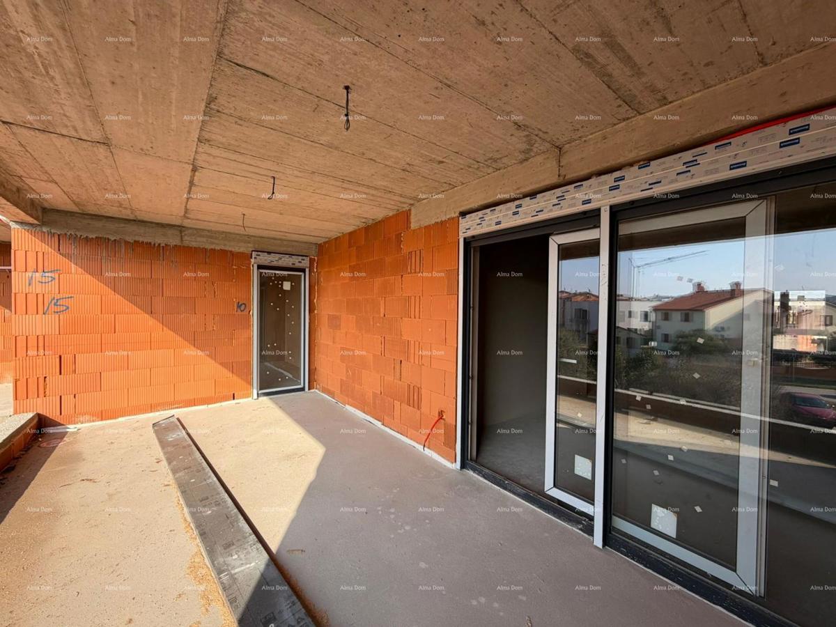 Penthouse, stanza con garage e posto auto, nel nuovo complesso residenziale, Valdebek, Pula! Zg6 S4